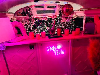 The Pink Party Bus: Voted #1 Bachelorette Experience with Private Bar & Optional VIP Bartender On Board (BYOB) image 3