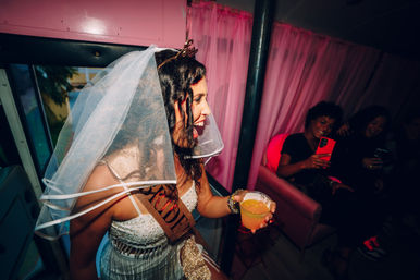 The Pink Party Bus: Voted #1 Bachelorette Experience with Private Bar & Optional VIP Bartender On Board (BYOB) image 4