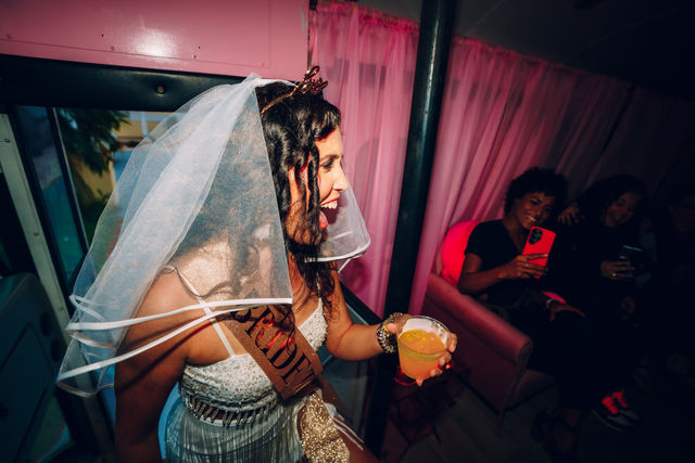 The Pink Party Bus: Voted #1 Bachelorette Experience with Private Bar & Optional VIP Bartender On Board (BYOB) image 4