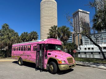The Pink Party Bus: Voted #1 Bachelorette Experience with Private Bar & Optional VIP Bartender On Board (BYOB) image 2