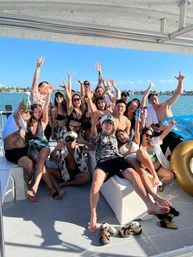 Miami Bach and Birthday Splash: 3-Hour BYOB Shared or Private Boat Party Sensation image 10