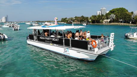 Miami Bach and Birthday Splash: 3-Hour BYOB Shared or Private Boat Party Sensation image 5