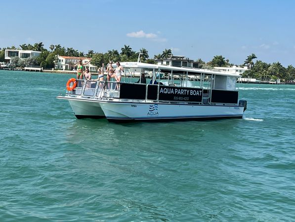 Miami Bach and Birthday Splash: 3-Hour Shared or Private Boat Party Sensation with Unlimited Drinks Included image 9