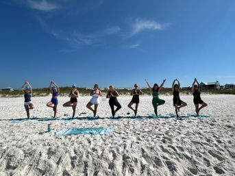 Private Yoga Class with Custom Playlists, Mimosa Add-Ons, and Cold Lavender Eye Towels image 19