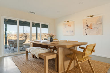 The Golden Abode: 3-Bedroom Rental with Fire Pit, Hammocks, Hot Tub & Cowboy Pool with Deck for the Ultimate Desert Escape image 25