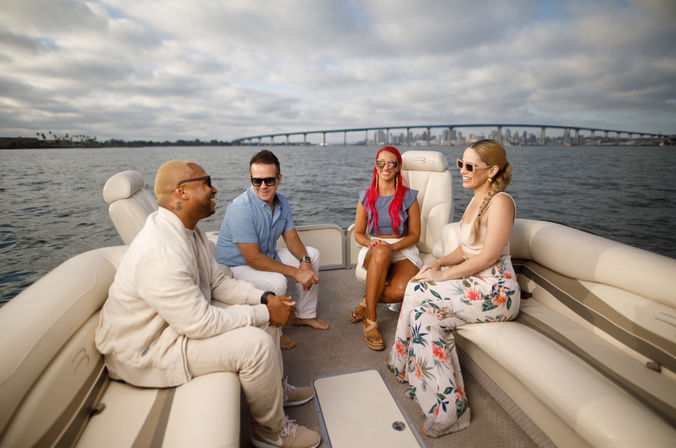 Sunset Sips & Bay Drips | Luxury Pontoon Party Vibes image 12