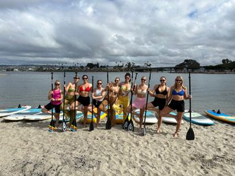 Paddleboard (SUP) Yoga in Coronado or Mission Bay image 9