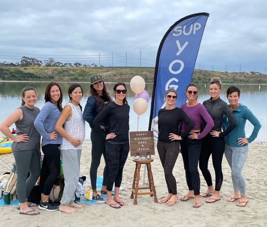 Paddleboard (SUP) Yoga in Coronado or Mission Bay image 12