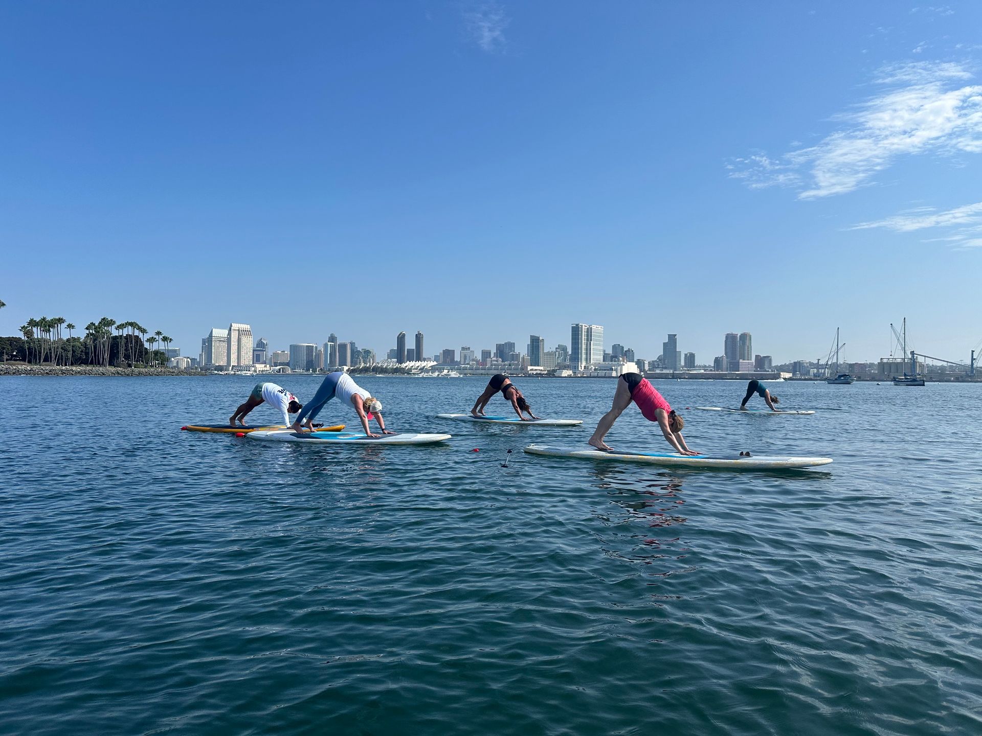 Paddleboard (SUP) Yoga in Coronado or Mission Bay image 1
