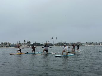 Paddleboard (SUP) Yoga in Coronado or Mission Bay image 14