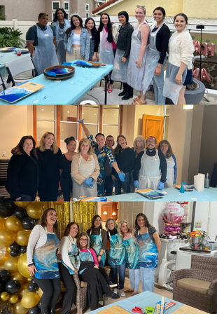Epoxy Resin Art Workshop: Make an Ocean Cheeseboard image 9