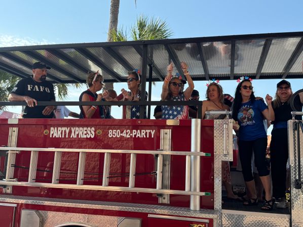 Fire Truck Party Bus: One-of-a-Kind Mobile Party Touring Beach Towns image 14
