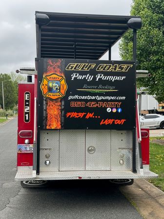 Fire Truck Party Bus: One-of-a-Kind Mobile Party Touring Beach Towns image 4