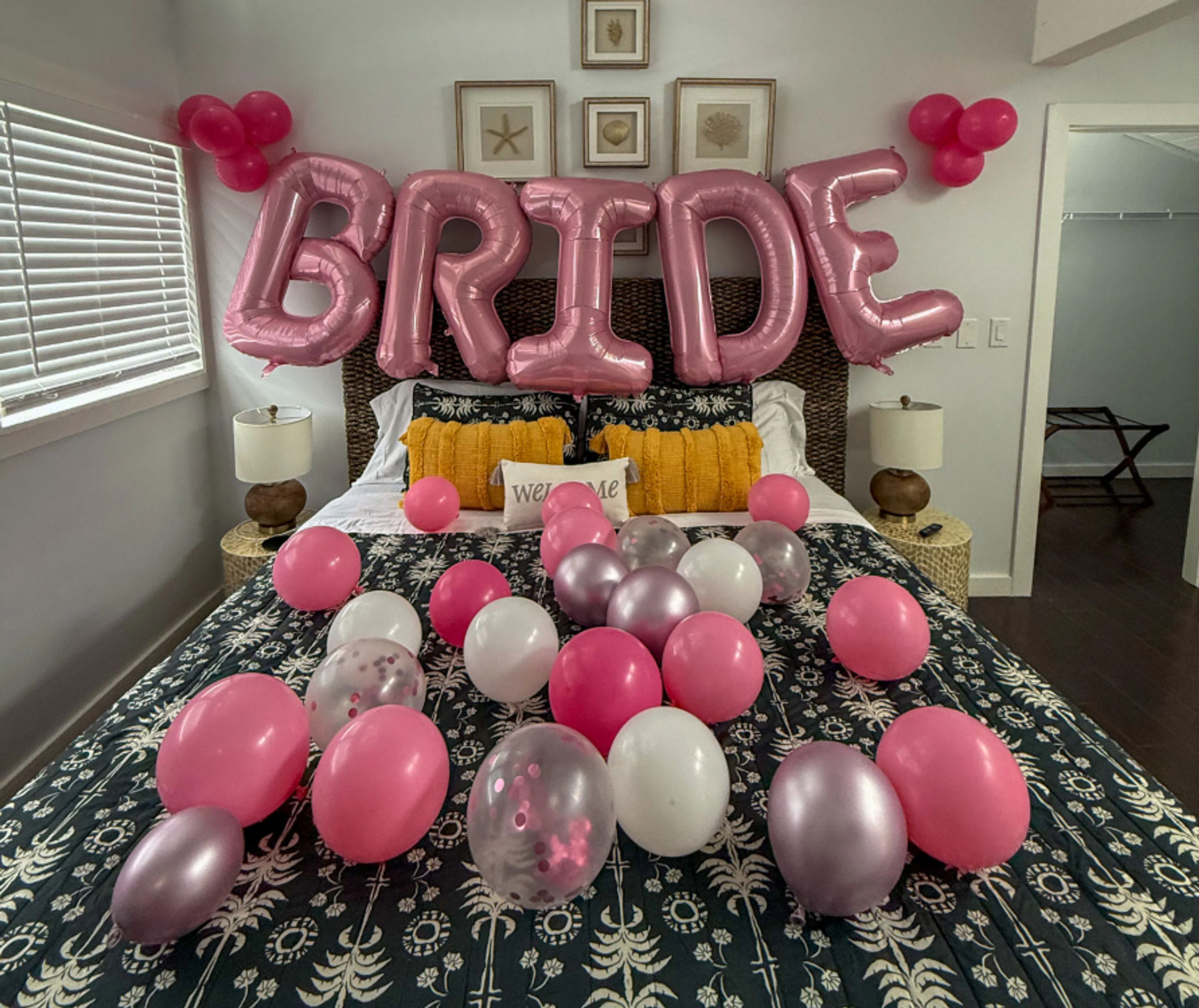 Sunset Decor Package: Balloons, Banners, Face Cut-Outs, Shot Glasses & More! image 2