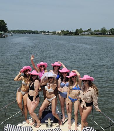 Premium Bachelorette Party Experience Aboard a Private Yacht with Your Crew image 4