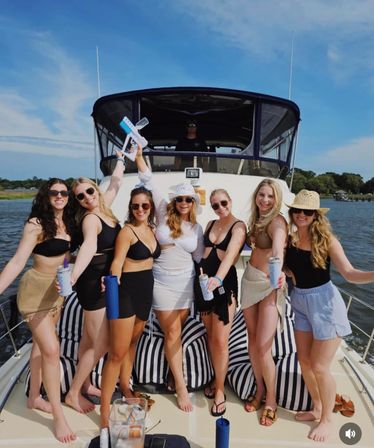 Premium Bachelorette Party Experience Aboard a Private Yacht with Your Crew image 6