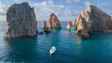 All-Inclusive Luxury Yacht Party: Unlimited Cocktails, Delicious Food, and Stunning Cabo Backdrops image 9