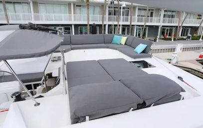 45' Fountaine Pajot Elba Luxury Catamaran Charter in Key West image 5