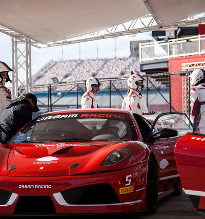 Race a Ferrari, Lambo or Porsche at The Las Vegas Motor Speedway, No Experience Required image 2