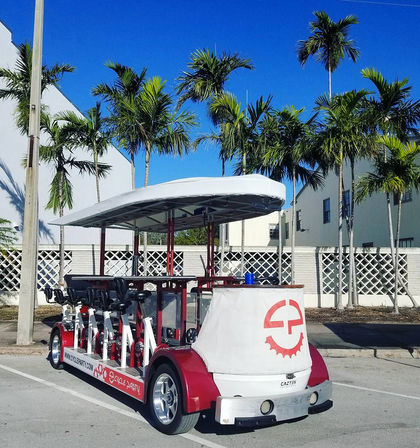 Cycle BYOB Party Wynwood Bar Crawl on Miami's Top Party Bike image 6