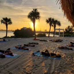 Private Yoga Group Session Hosted at Beach Location, Home Rental, or Waterfront Parks with Aromatherapy, Gift Bags, & More image 2