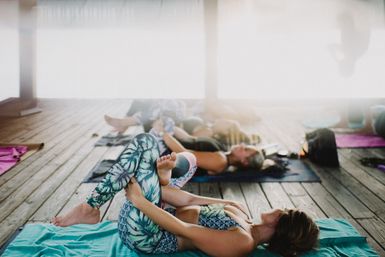 Private Yoga Group Session Hosted at Beach Location, Home Rental, or Waterfront Parks with Aromatherapy, Gift Bags, & More image 24