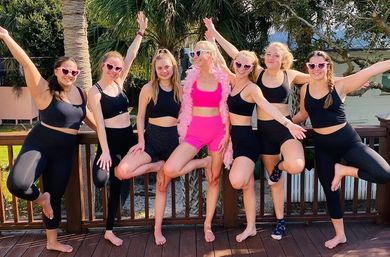 Private Yoga Group Session Hosted at Beach Location, Home Rental, or Waterfront Parks with Aromatherapy, Gift Bags, & More image
