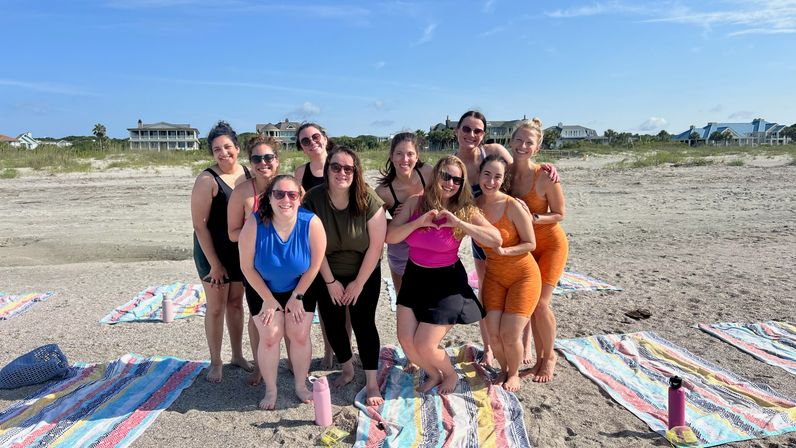 Private Yoga Group Session Hosted at Beach Location, Home Rental, or Waterfront Parks with Aromatherapy, Gift Bags, & More image 84