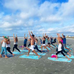 Private Yoga Group Session Hosted at Beach Location, Home Rental, or Waterfront Parks with Aromatherapy, Gift Bags, & More image 3