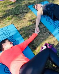 Private Yoga Group Session Hosted at Beach Location, Home Rental, or Waterfront Parks with Aromatherapy, Gift Bags, & More image 39