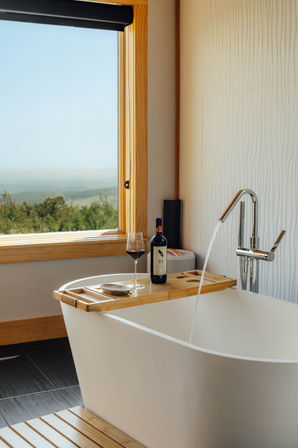 The Summit House: Luxe Catskills Stay with Hot Tub & Views image 36