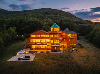 The Summit House: Luxe Catskills Stay with Hot Tub & Views image 1