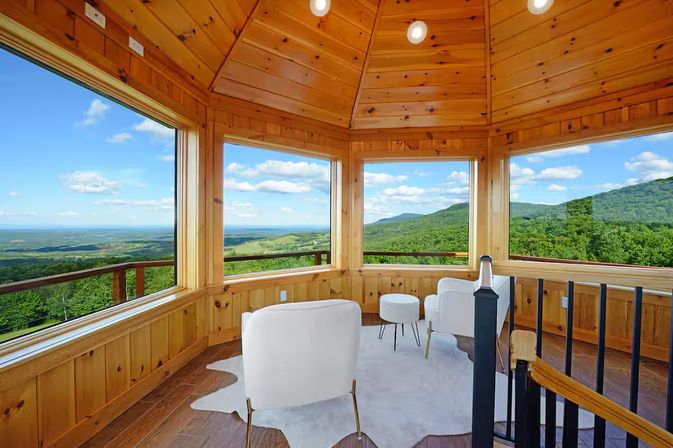 The Summit House: Luxe Catskills Stay with Hot Tub & Views image 8