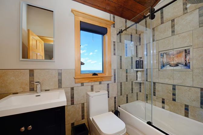 The Summit House: Luxe Catskills Stay with Hot Tub & Views image 30