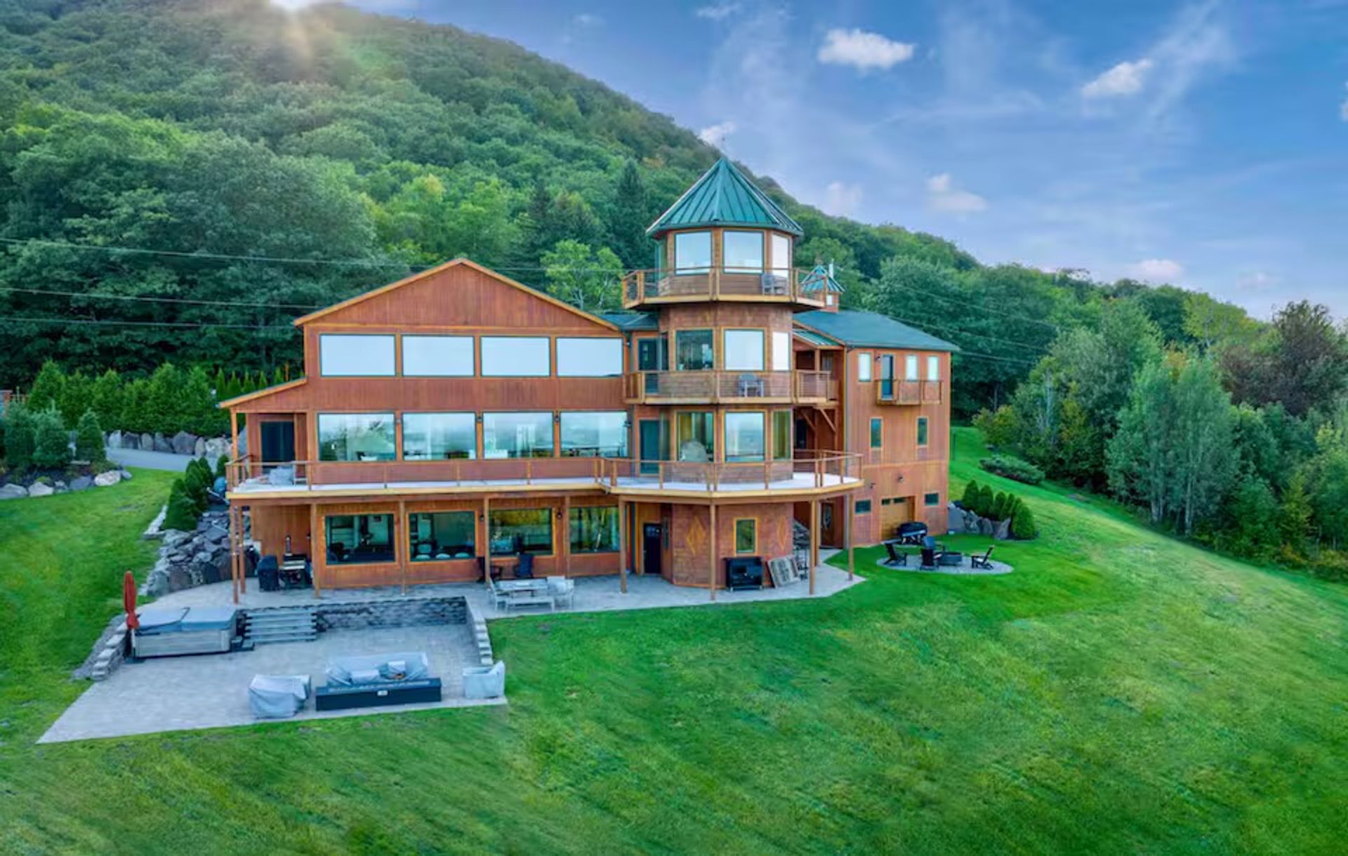 The Summit House: Luxe Catskills Stay with Hot Tub & Views image 1