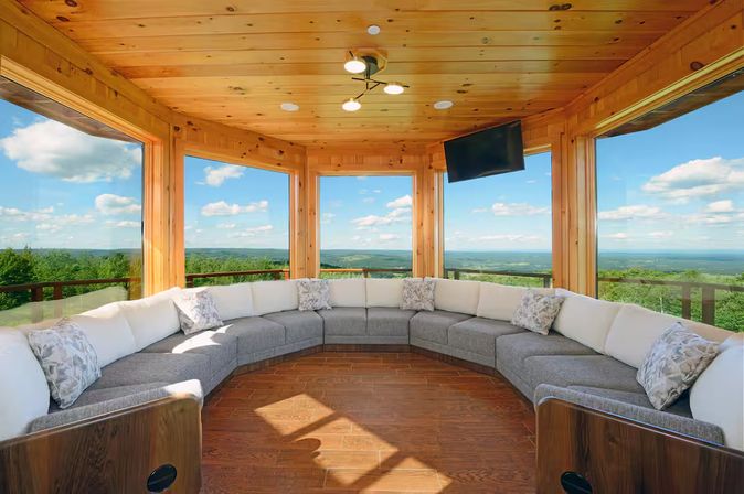 The Summit House: Luxe Catskills Stay with Hot Tub & Views image 5