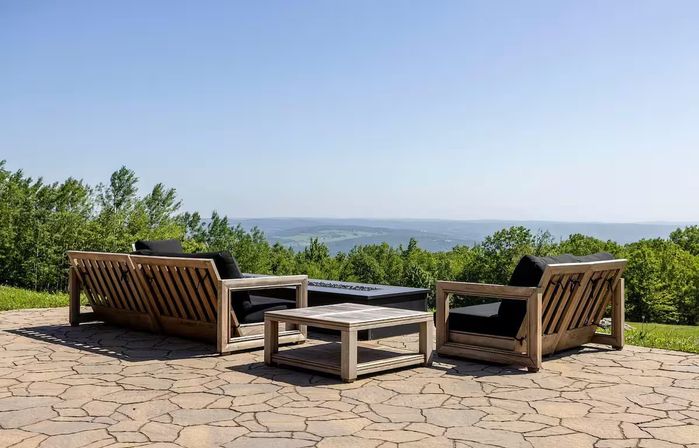 The Summit House: Luxe Catskills Stay with Hot Tub & Views image 3