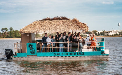 Charleston Brew Barge: Tiki-Style Party Boat image