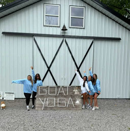 Private Goat Yoga Experience: Beginner-Friendly with Endless Photo Ops for Your Group image