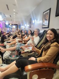 Sip, Soak & Sparkle Spa Parties at Polish & Pour image 16