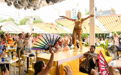 R House Drag Queen Bottomless Brunch with Mimosas, Sangria, and Mojitos in Wynwood image 7