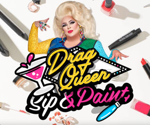 Drag Queen Sip & Paint - Glam Makeover: Private Party at Your Location (BYOB) image 5