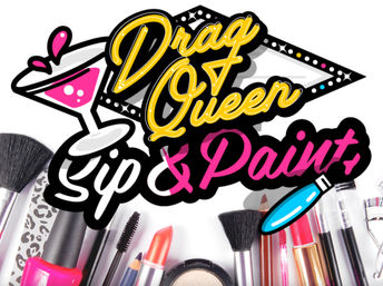 Drag Queen Sip & Paint - Glam Makeover: Private Party at Your Location (BYOB) image