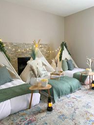 Luxury Sleepovers with Party Decorations and Fun Teepee Tents image 1