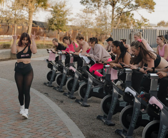 Pedal & Prosecco: Hot Girl Cycle Club Private Spin Party image 6