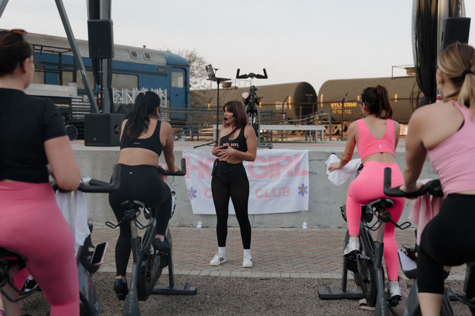 Pedal & Prosecco: Hot Girl Cycle Club Private Spin Party image 7