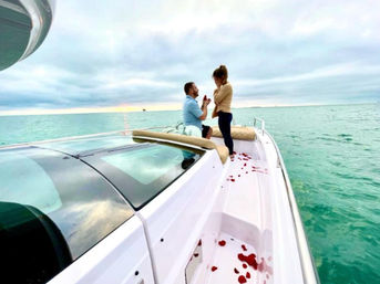 Engagement or Wedding Send-Off Cruise: SUV of the Sea Luxury Charter image 2