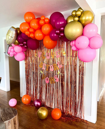 Bachelorette Party Decor Packages with Balloon Arches, Backdrops & Full Setup image 12