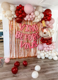 Bachelorette Party Decor Packages with Balloon Arches, Backdrops & Full Setup image 26