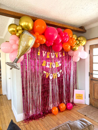 Bachelorette Party Decor Packages with Balloon Arches, Backdrops & Full Setup image 18
